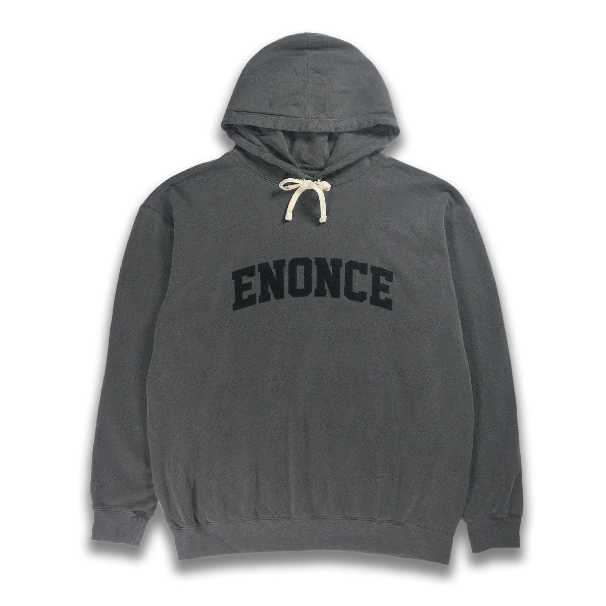 ENONCE-406 / Garment Dyed LOGO PARKA
