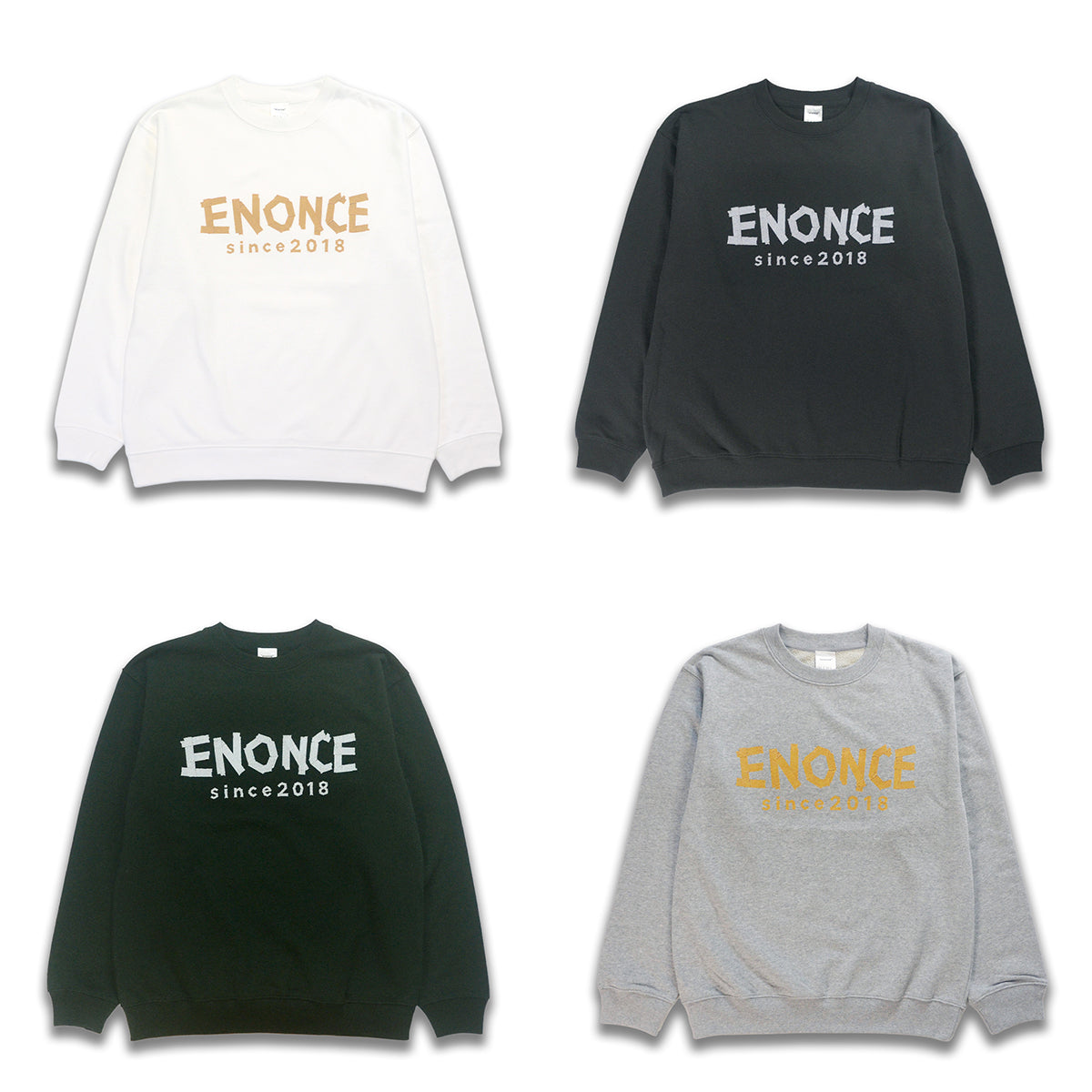 ENONCE-419 / TAPE LOGO SWEAT