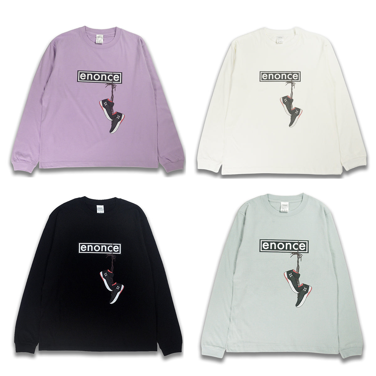 ENONCE-422/ L/S SHOES TEE