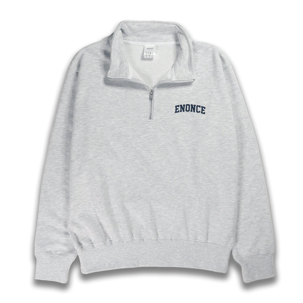 ENONCE-417 / HALF ZIP SWEAT