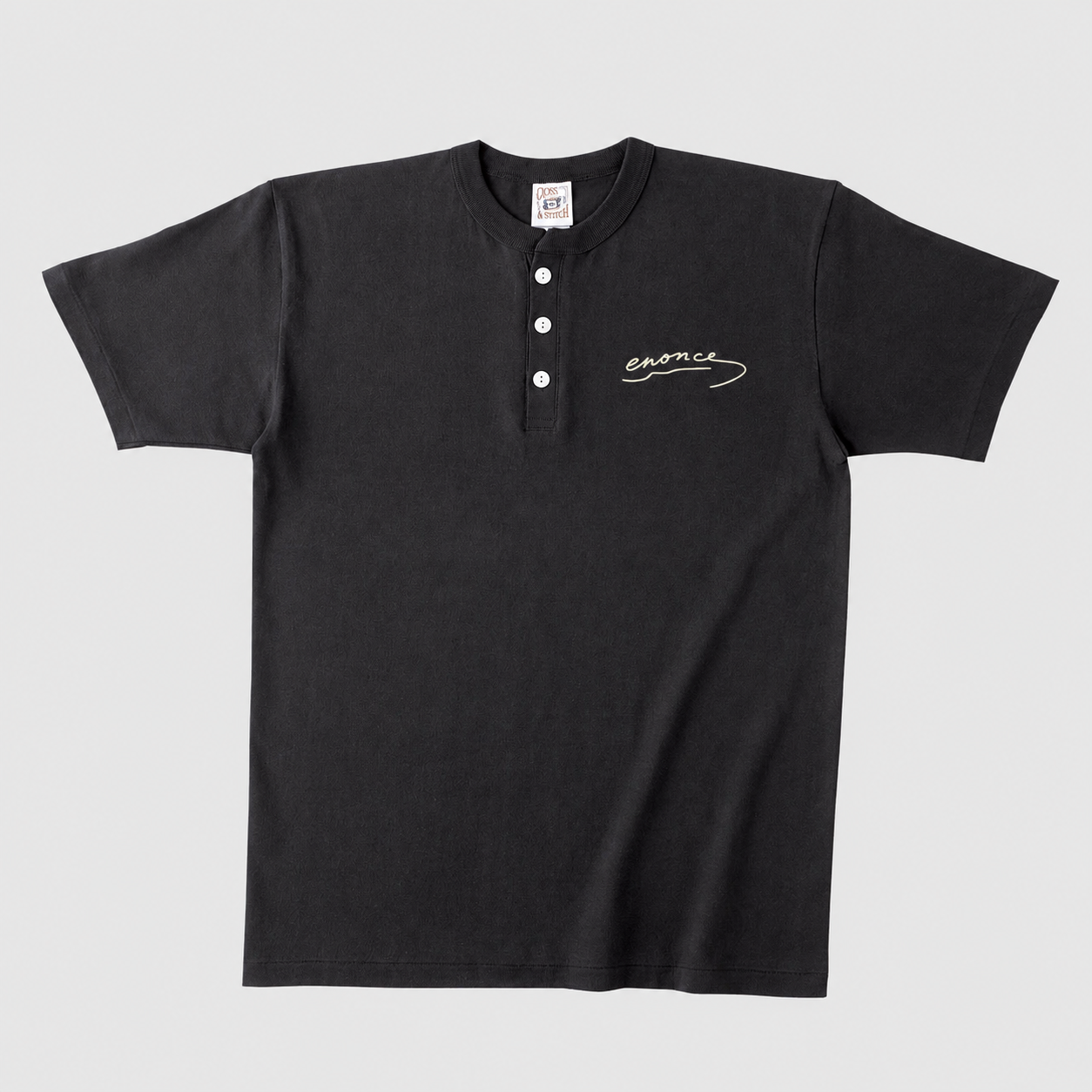 ENONCE-409 / HENRY NECK TEE