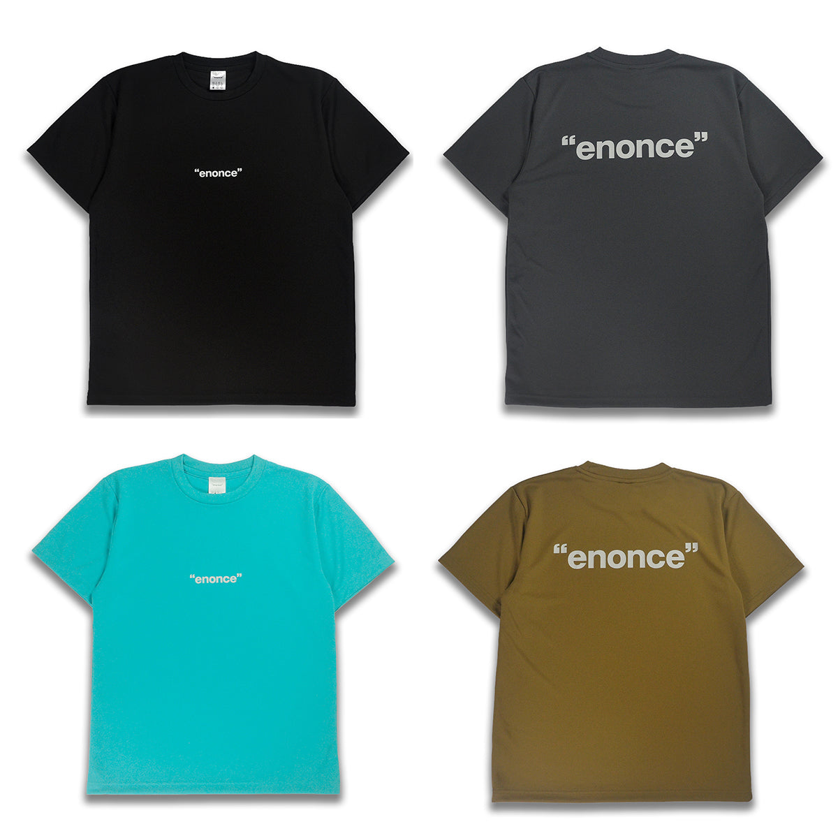 ENONCE-424 / BACK LOGO TEE