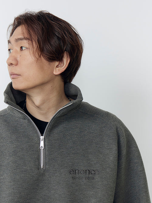 ENONCE-401 / HALF ZIP TECH SWEAT