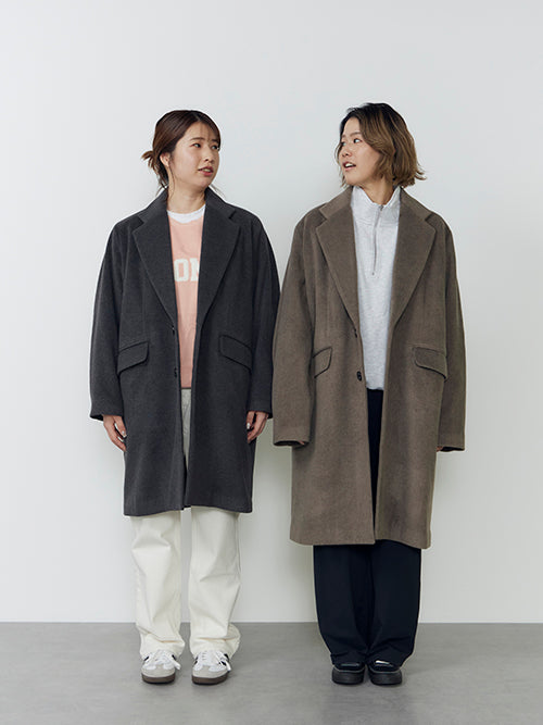 ENONCE-405 / Garment Dyed LOGO SWEAT