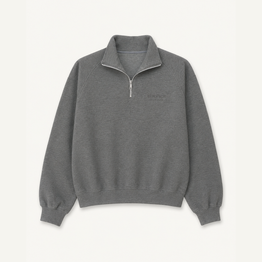 ENONCE-401 / HALF ZIP TECH SWEAT